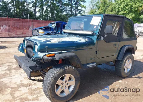 1995 Jeep Wrangler / Yj S/Rio Grande из США, поврежденный, VIN 1J4FY19PXSP200123